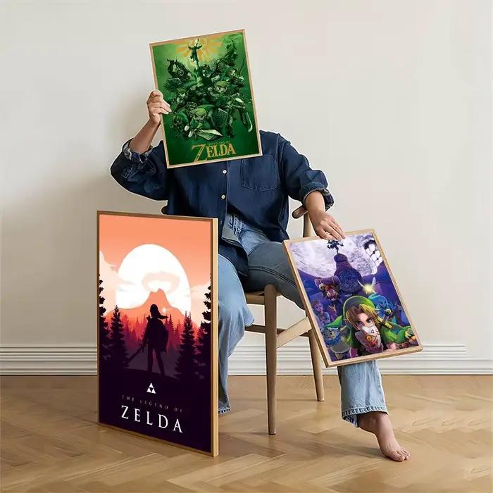 Affiche de jeu vidéo Legend Zeldas