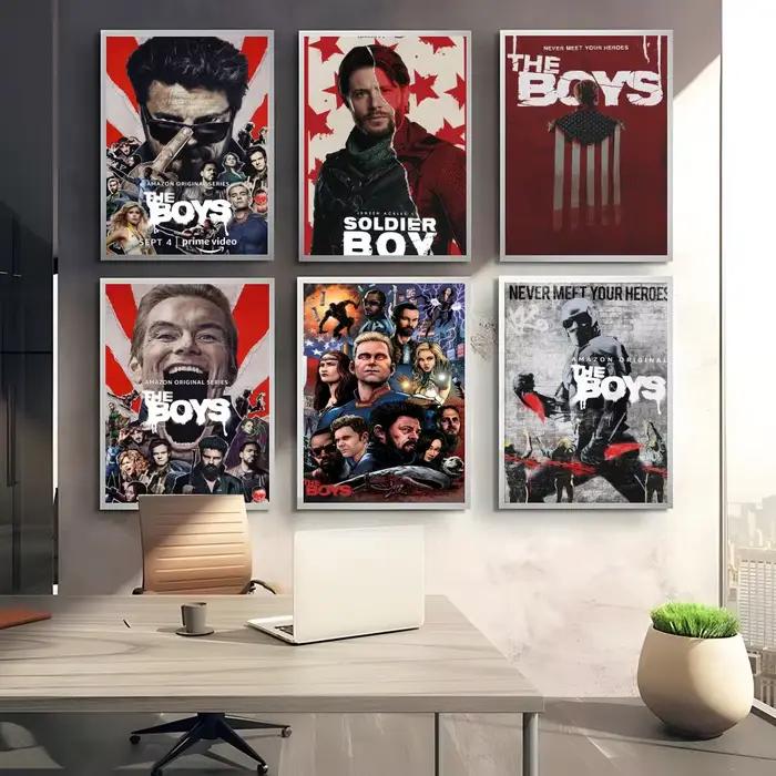 The Boys Classic films Poster Chambre salon étude et au-delà du décor auto-adhésif + cadeau parfait