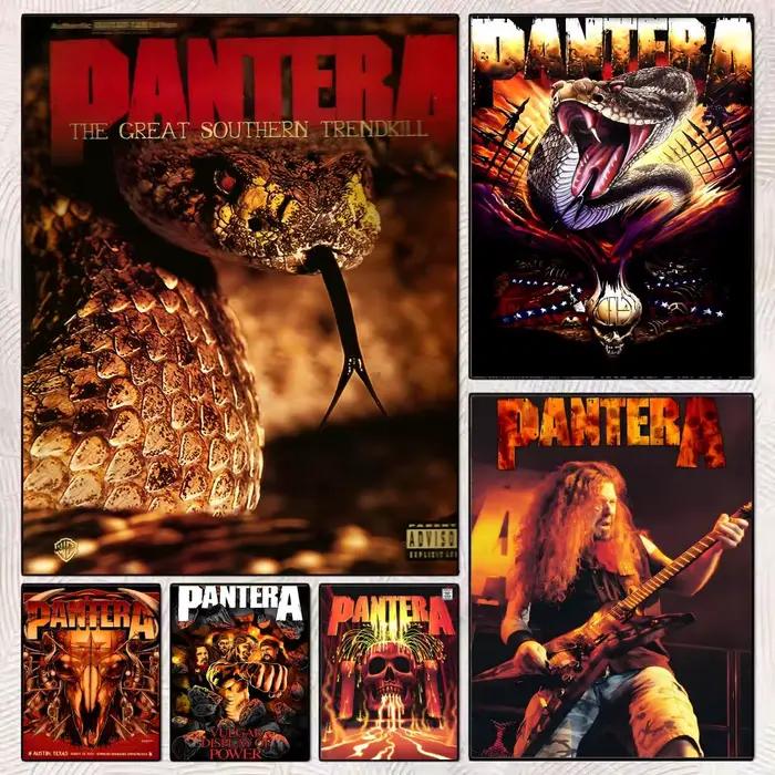 Affiche de groupe de Rock classique P-Pantera