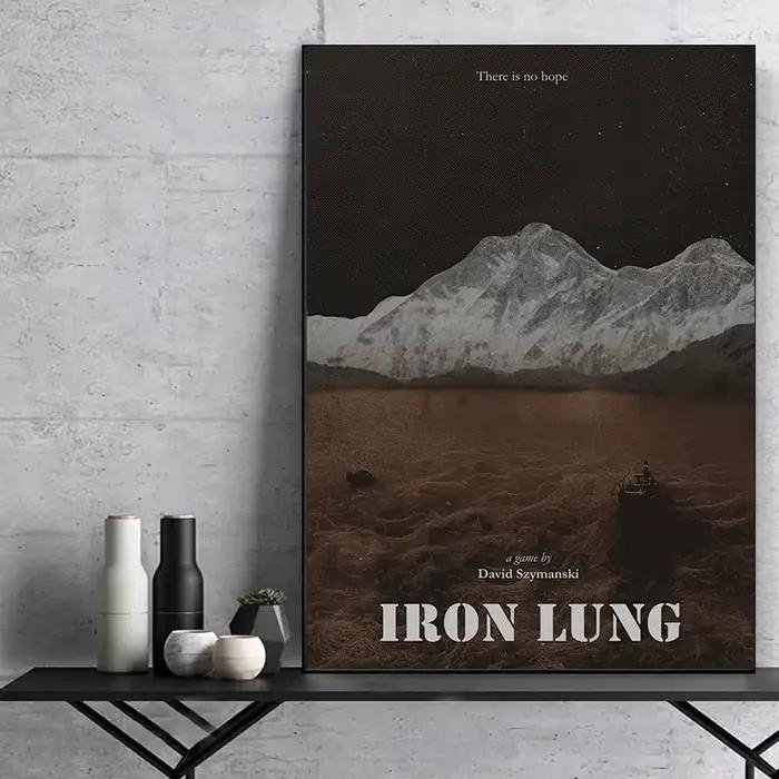 Affiches Iron Lung des derniers films d'horreur
