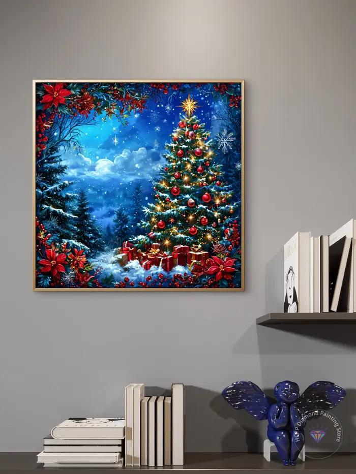 Maison de noël rêveur hiver paysage diamant peinture Kit 5D bricolage
