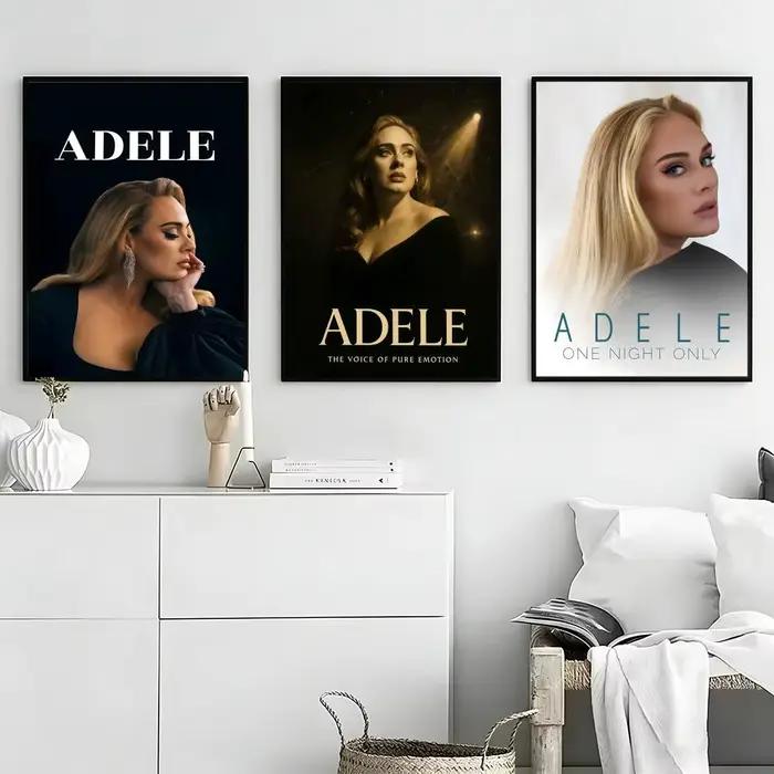 Affiche de la chanteuse Adele