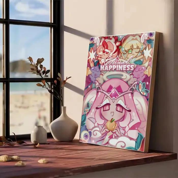 Affiche décorative murale Game Cookie Run K-Kingdom