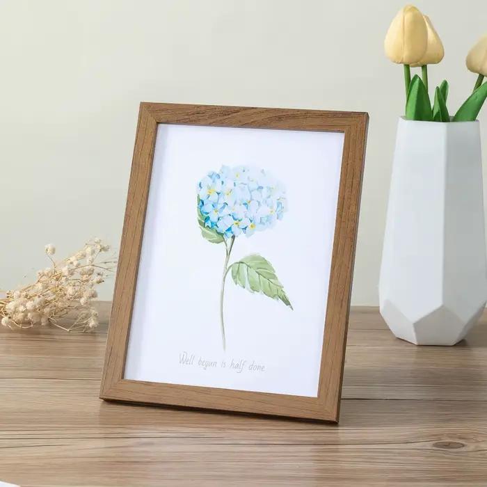 E5 cadre Photo en bois pour tenture murale 10X15 15X20 20X25cm A4