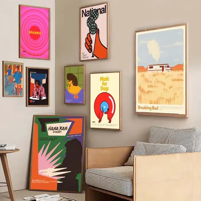Affiche vintage sans cadre