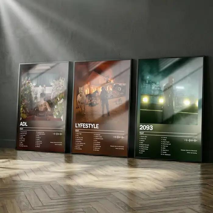 Yeat ADL – ensemble d'affiches d'album
