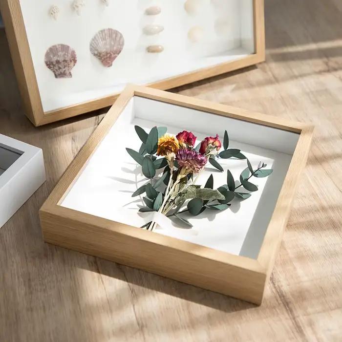 Cadre photo en bois bricolage nordique