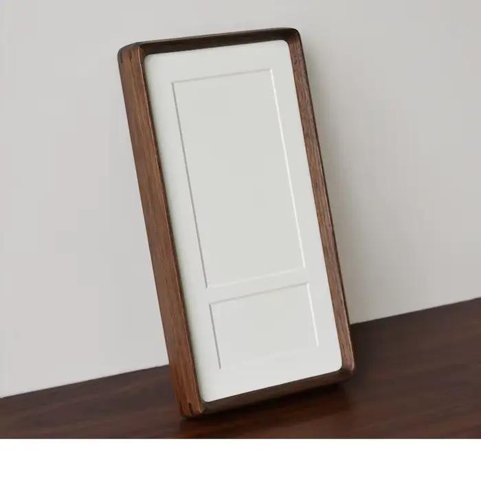 Nouveau élégant bricolage double et Triple grille cadres Photo créatif en bois massif cadre d'affichage de table