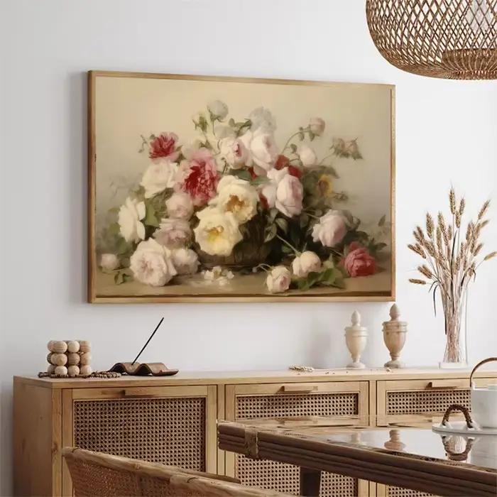 Bouquet de tulipes, pivoines blanches