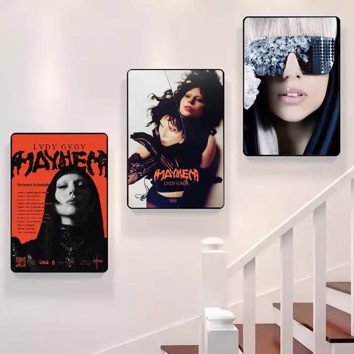 Affiche Singer L-Lady Gaga Mayhem