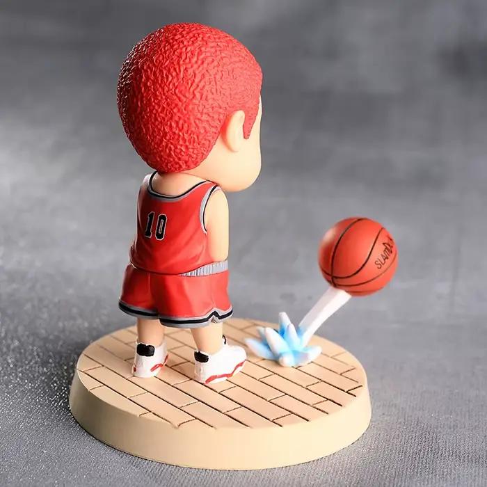 Figurines d'action Anime Slam Dunks version Q Sakuragi Hanamichi Rukawa Kaede, modèles de poupées, ornements de voiture, jouets pour enfants, décoration de gâteau