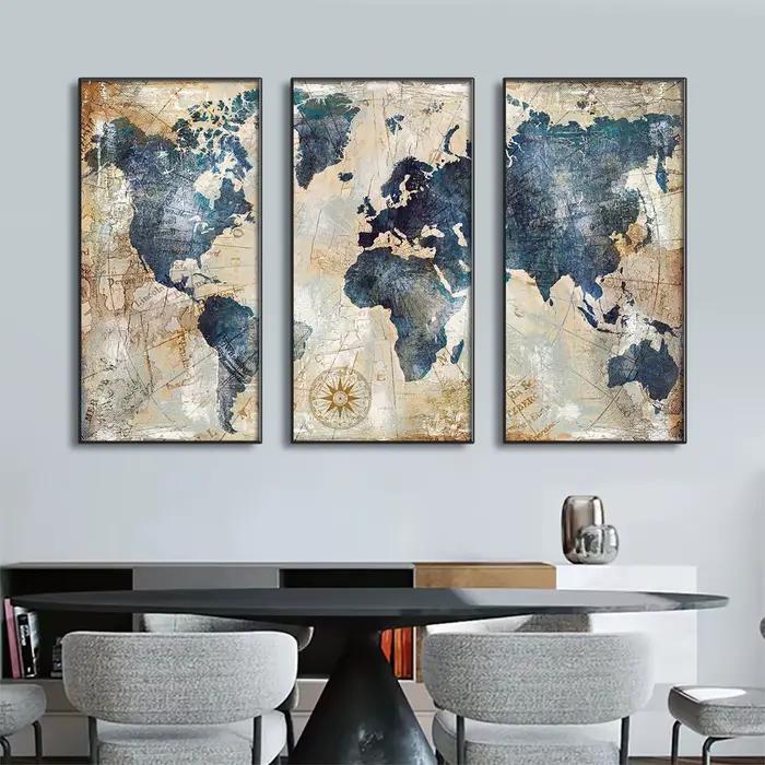 Toile d'art mural abstrait