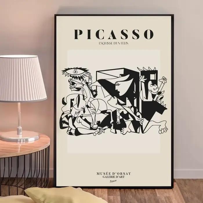 Picasso – affiche de peintre de renommée mondiale