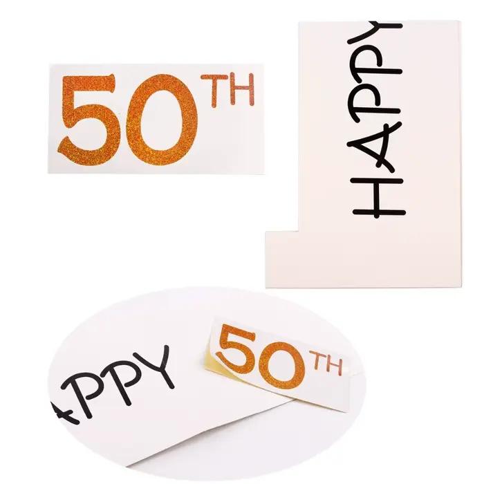 1/16/18/21/30/40/50/60ème 2019 cadre Photo papier photos joyeux anniversaire