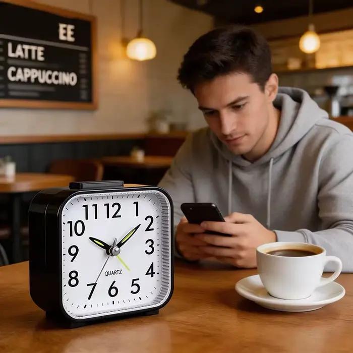 Horloges analogiques silencieuses