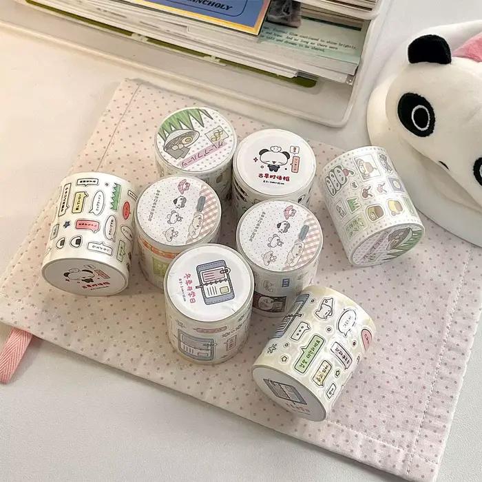 Bandes autocollantes Doodle mignonnes