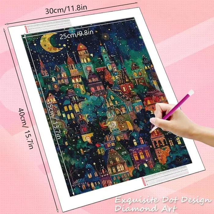 Peinture Diamant Paysage Urbain