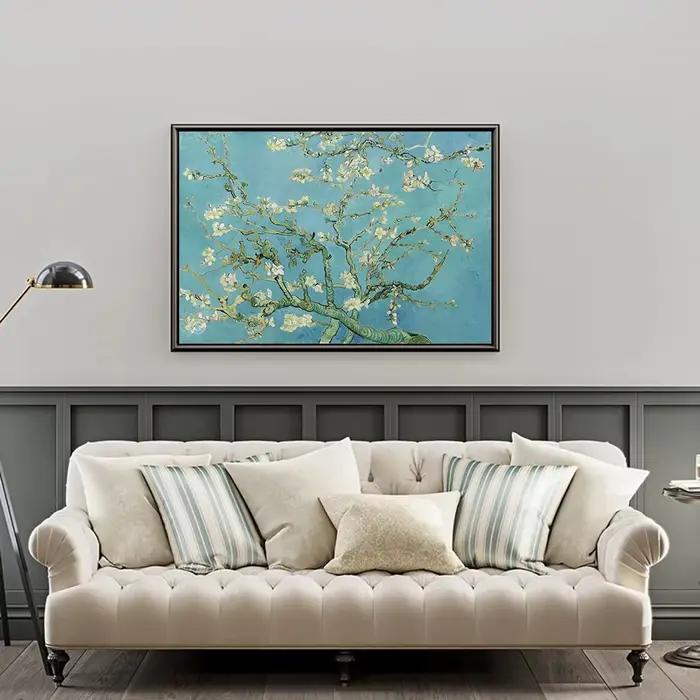 Célèbre Van Gogh café terrasse la nuit reproductions de peinture à l'huile impression toile affiche mur Art photo pour salon décor à la maison