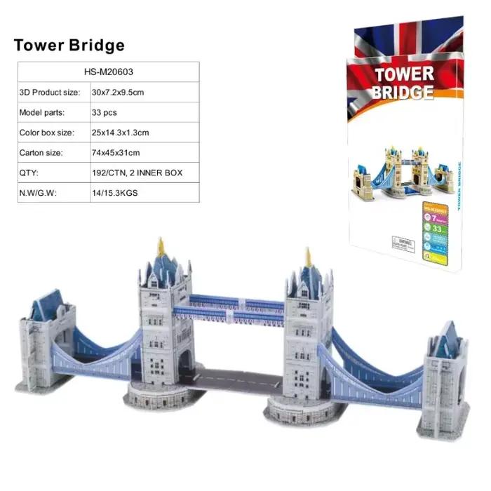 Puzzle Architectural 3D de renommée mondiale