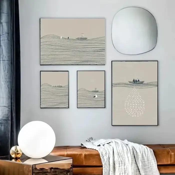 Affiche d'art mural chrétien pour la décoration de salon