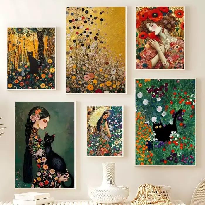 Peinture à l'huile par numérosustav Klimt