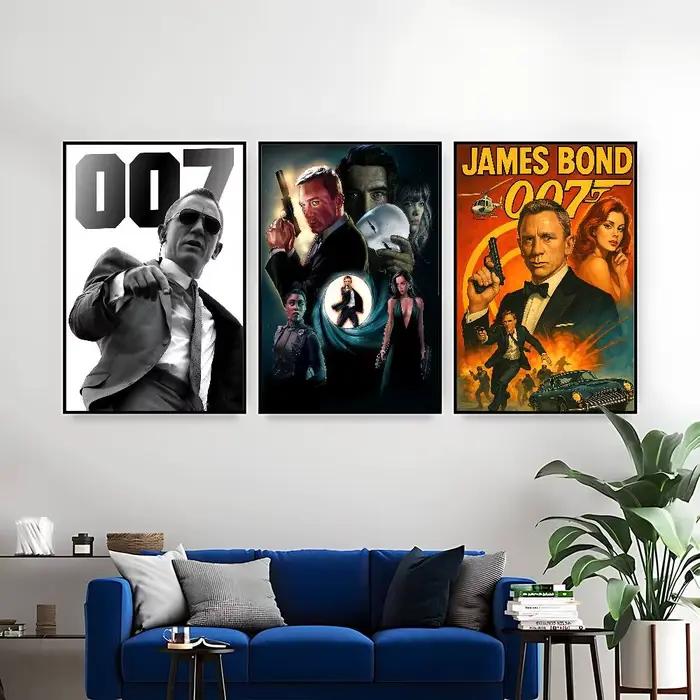 Cool j-james Bond affiche décor à la maison