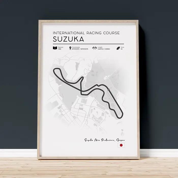Affiches de piste F1 2025