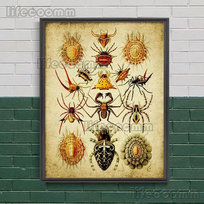 Peinture sur toile d'art mural vintage