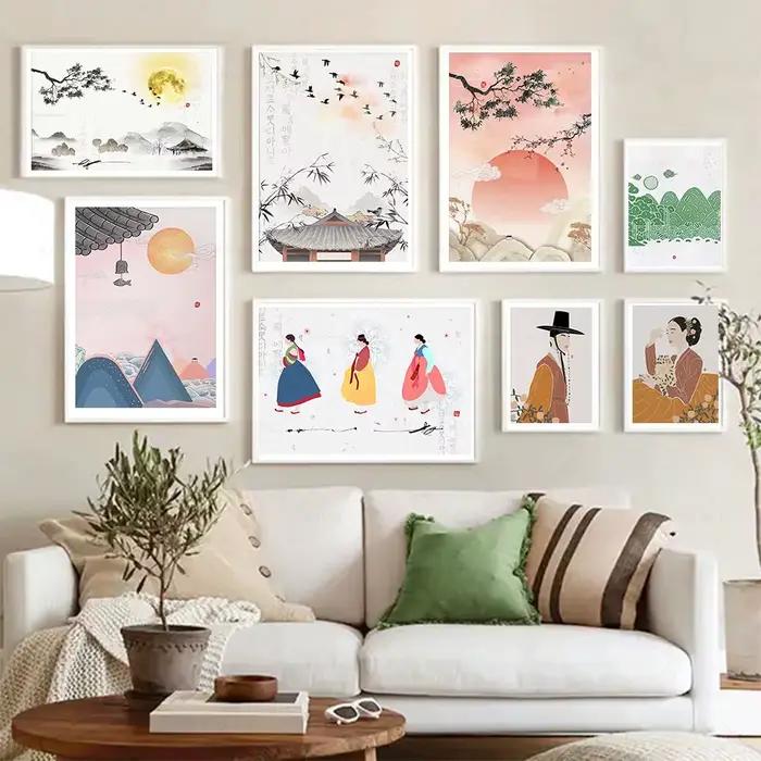 Impression d'art coréen