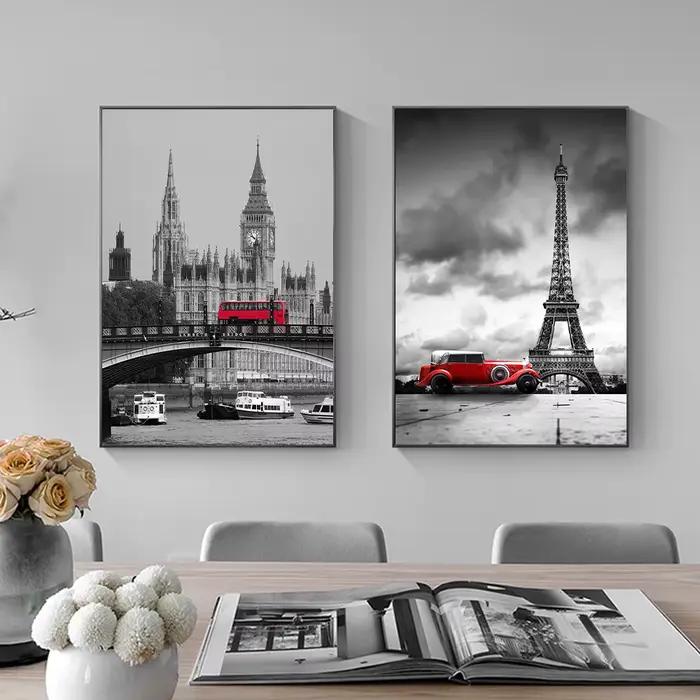 Affiche sans cadre tour Eiffel