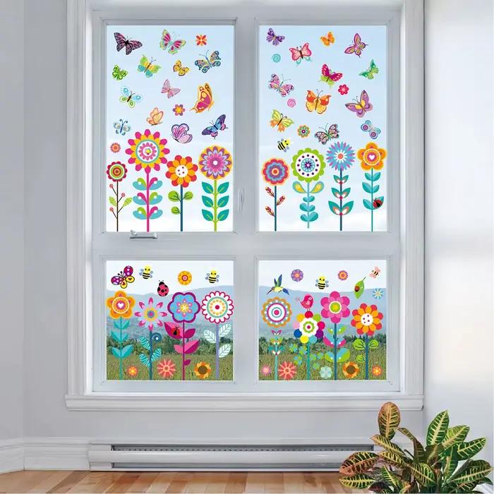 Autocollant mural coloré pour chambre d'enfant