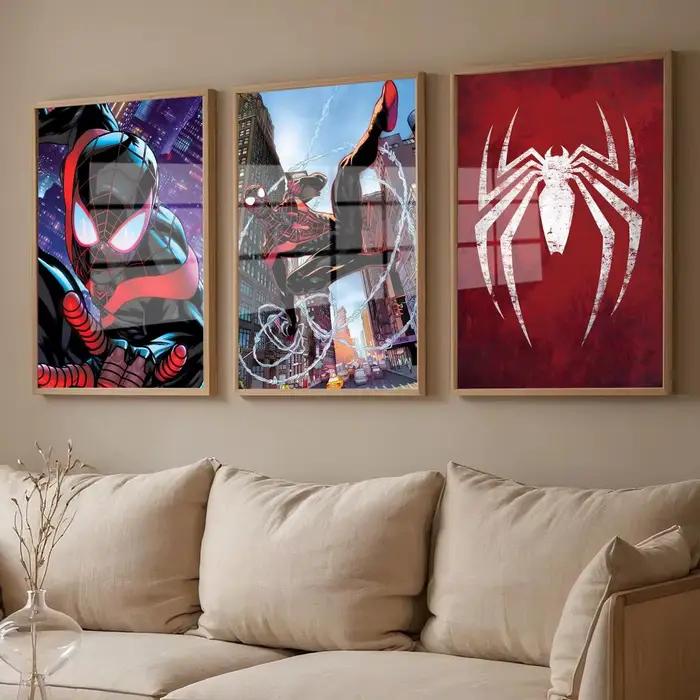 Affiche Spiderman pour décoration murale de chambre