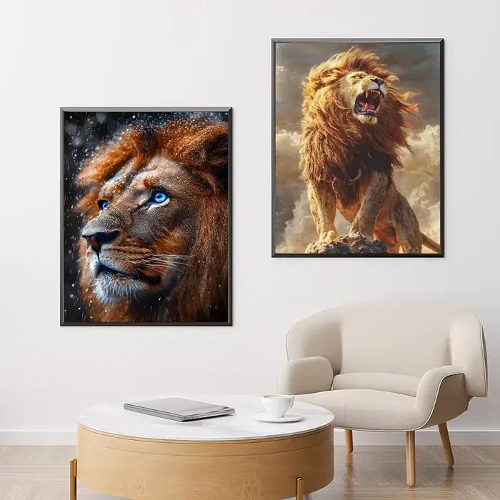 Affiche de Lion animal populaire