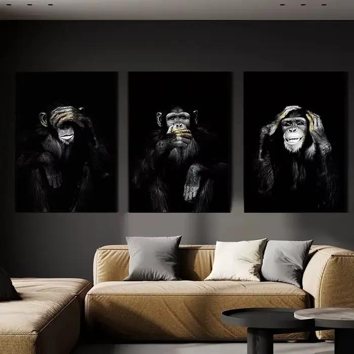 Affiches modernes d'animaux pour la décoration de la maison