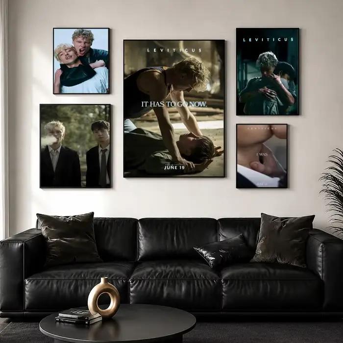 Affiche sur toile de calligraphie et peinture MOvie L-leviticus, décoration murale haut de gamme pour la maison, impression pour salon et chambre à coucher