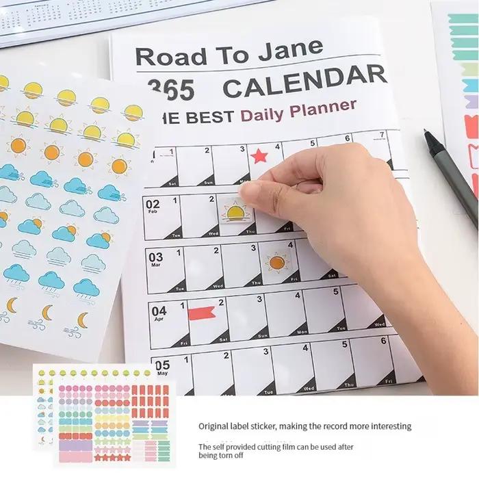 Calendrier mural 2026 nouvel