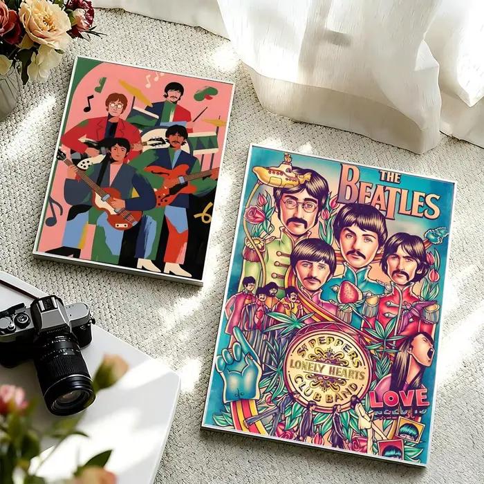 Affiche musicale T-The B-Beatles