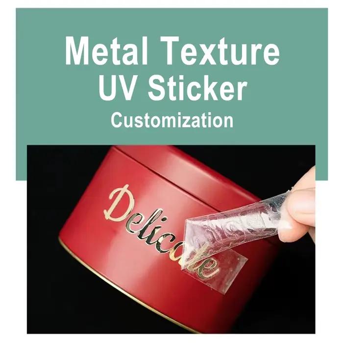 Autocollants UV Personnalisés avec Nom et Logo Personnels