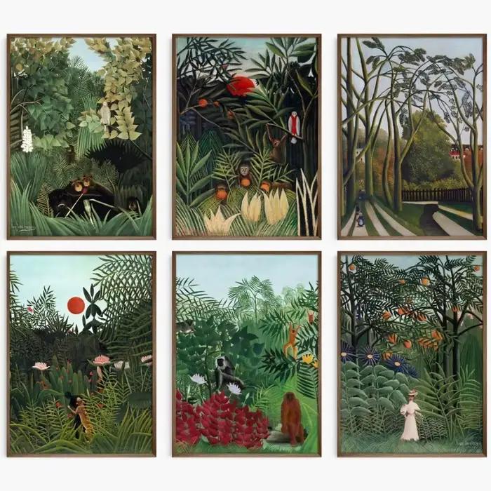 Affiche Vintage Henri Rousseau