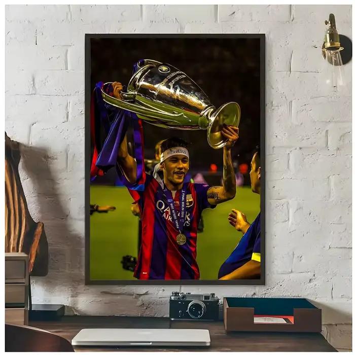 Affiche de la légende du football N-Neymar Jr