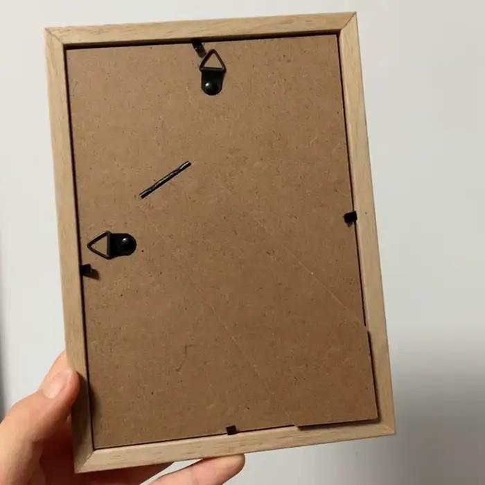 Cadre Photo en bois, boîte d'ombre