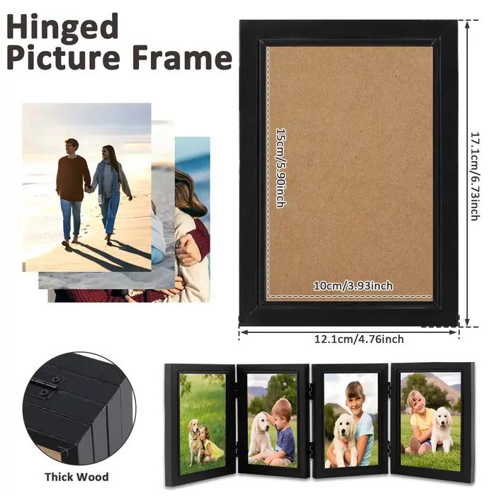 Cadre Photo en bois pliable à charnière