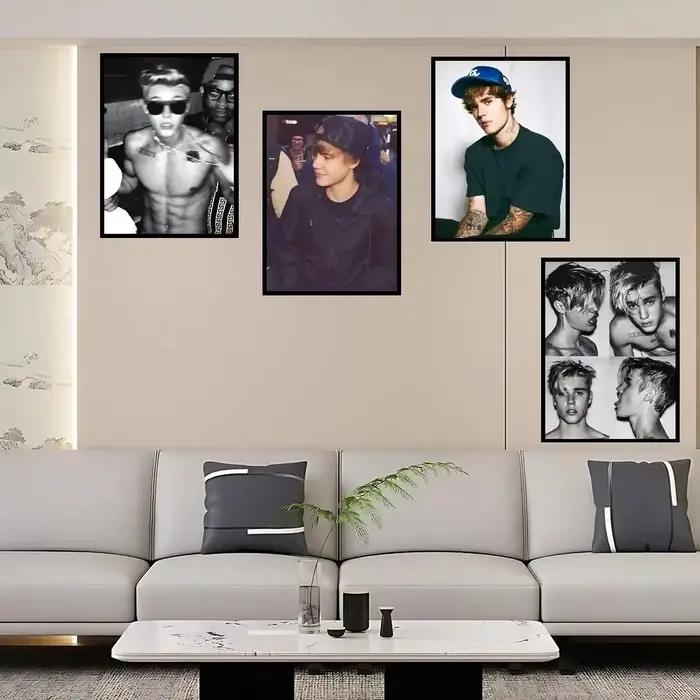 Affiche de chanteur J-Justin Biebers