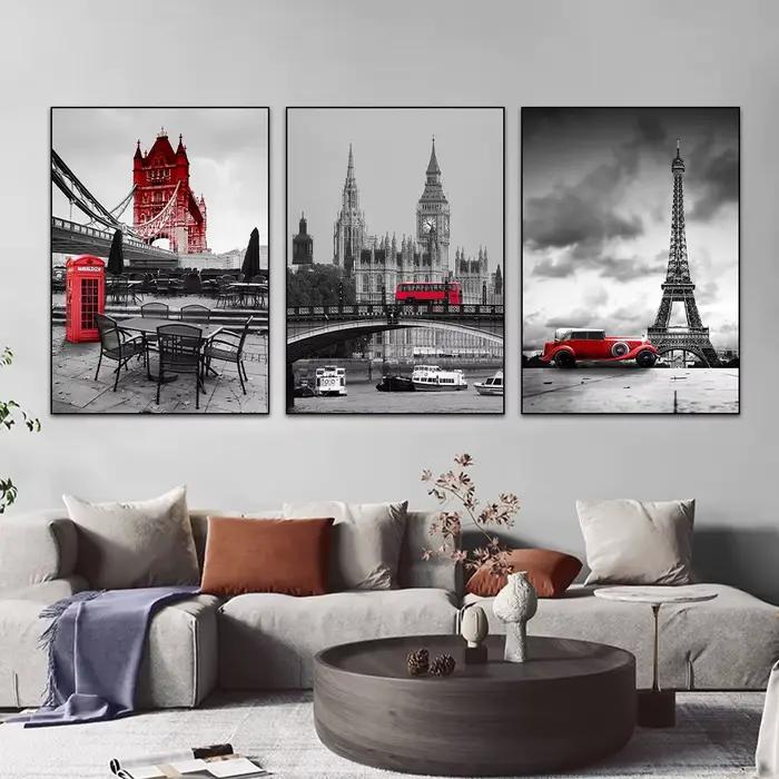Affiche sans cadre tour Eiffel