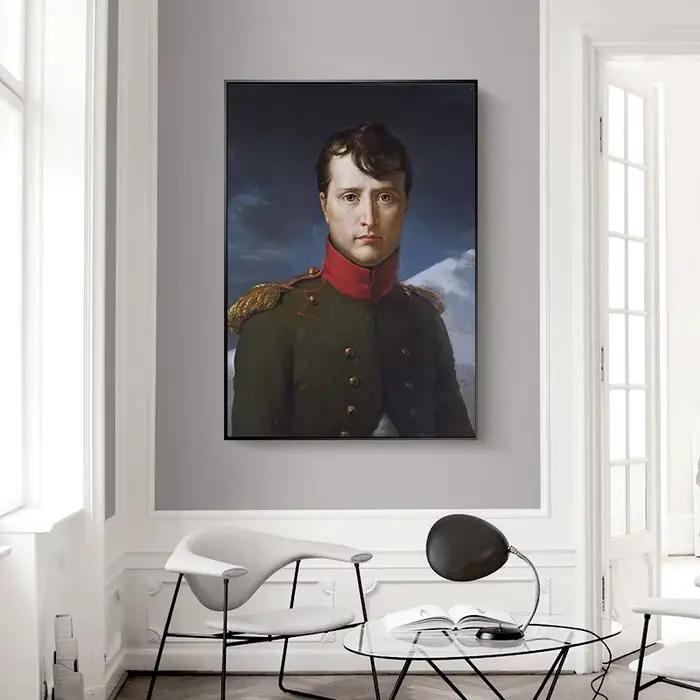 Portrait de Napoléon Bonaparte Traversant les Alpes