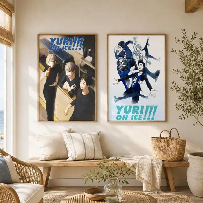 Affiche de sport Anime Y-Yuri on ICE
