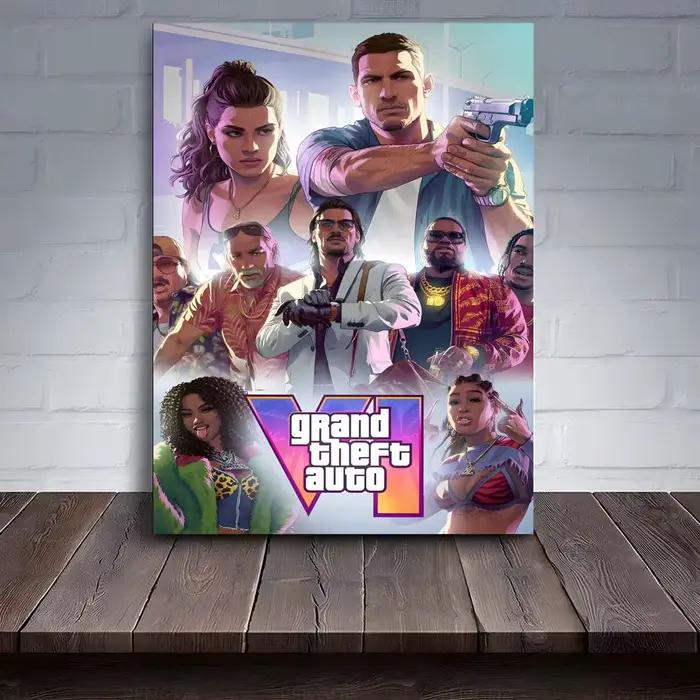 Affiche de jeu populaire G-Gta 6 pour PC