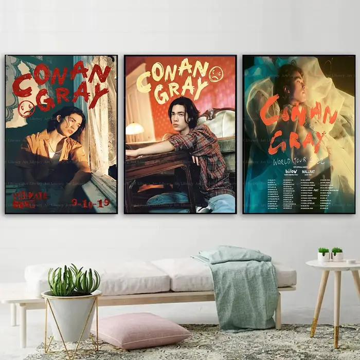 Affiche de chanteur Pop Conan Grays 2022