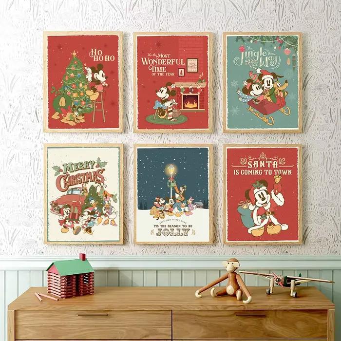 Christmas Print Canvas Poster