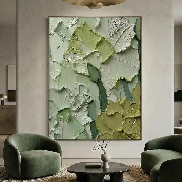 Impressions sur toile texturées modernes